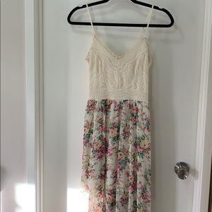 Floral maxi dress